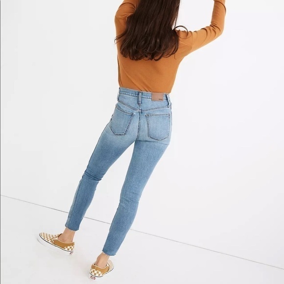 Madewell High-Rise Skinny Jeans (Danny) Denim - Picture 3 of 10